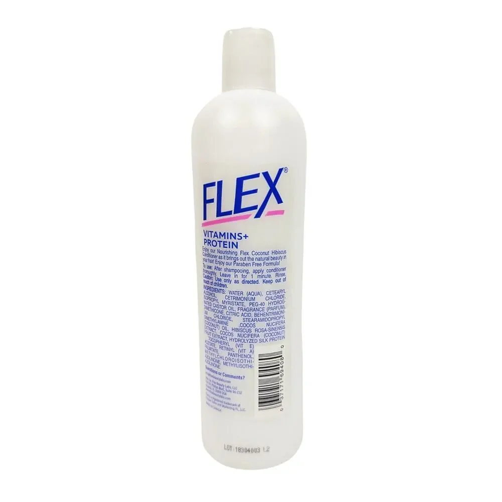 Flex Vitamins Protein Body Building Protein Conditioner Coconut Hibiscus 16fl oz